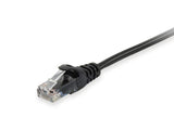 Equip Cable De Red Cat6a U Utp 2xrj45 0.50m Negro Lszh