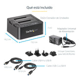 EAN 0065030863551 - StarTech.com SDOCK2U313R duplicador de datos y soporte Duplicador de HDD (discos duros) Negro 2 copias imagen 12