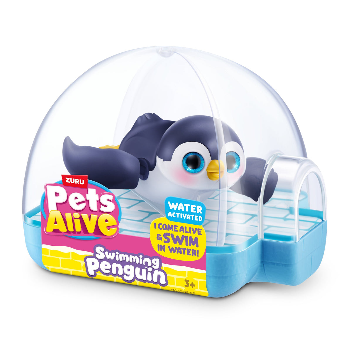 Zuru Pets Alive - Swimming Penguin (Sortierter Artikel, Eine Figur) 9573uq1