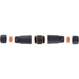 Acoplamiento Inline Cat.6a, Resistente Al Agua Ip68, 2x Rj45 F/F, 1:1
