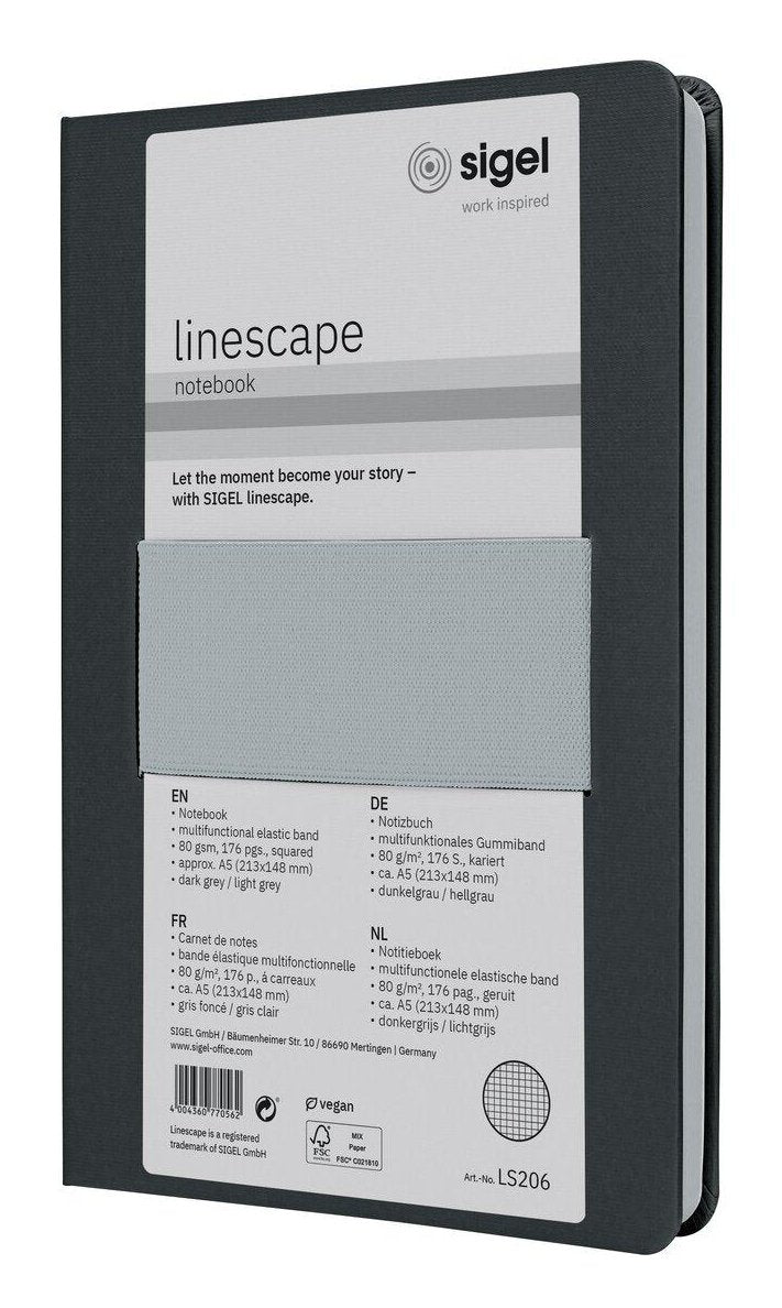 Sigel Cuaderno Linescape A5 - Material De Oficina - A5