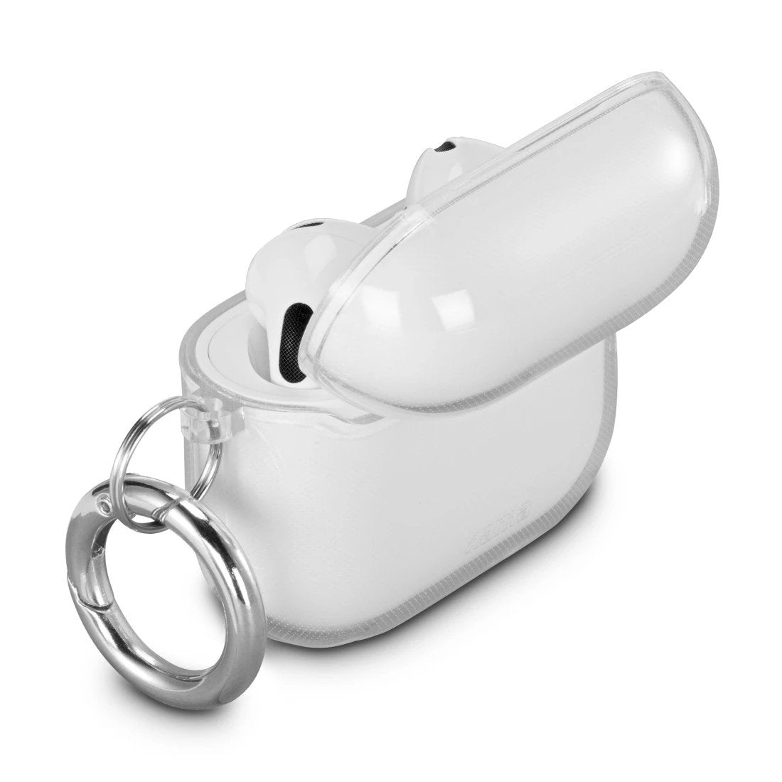 Hama Always Clear Funda Para Caja De Carga De Los Airpods 4 - Antiamarilleo - Proteccion Contra Roces - Color