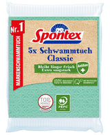 Spontex 19200216 Trapo Para Limpiar Multicolor 5 Pieza(S)