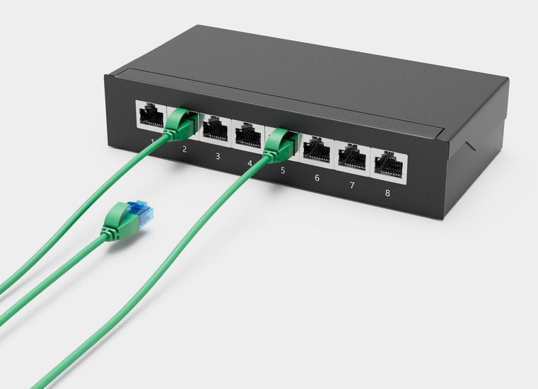 Shiverpeaks Cable De Red Cable De Red Cat.6 U/Utp Slim Verde 3m