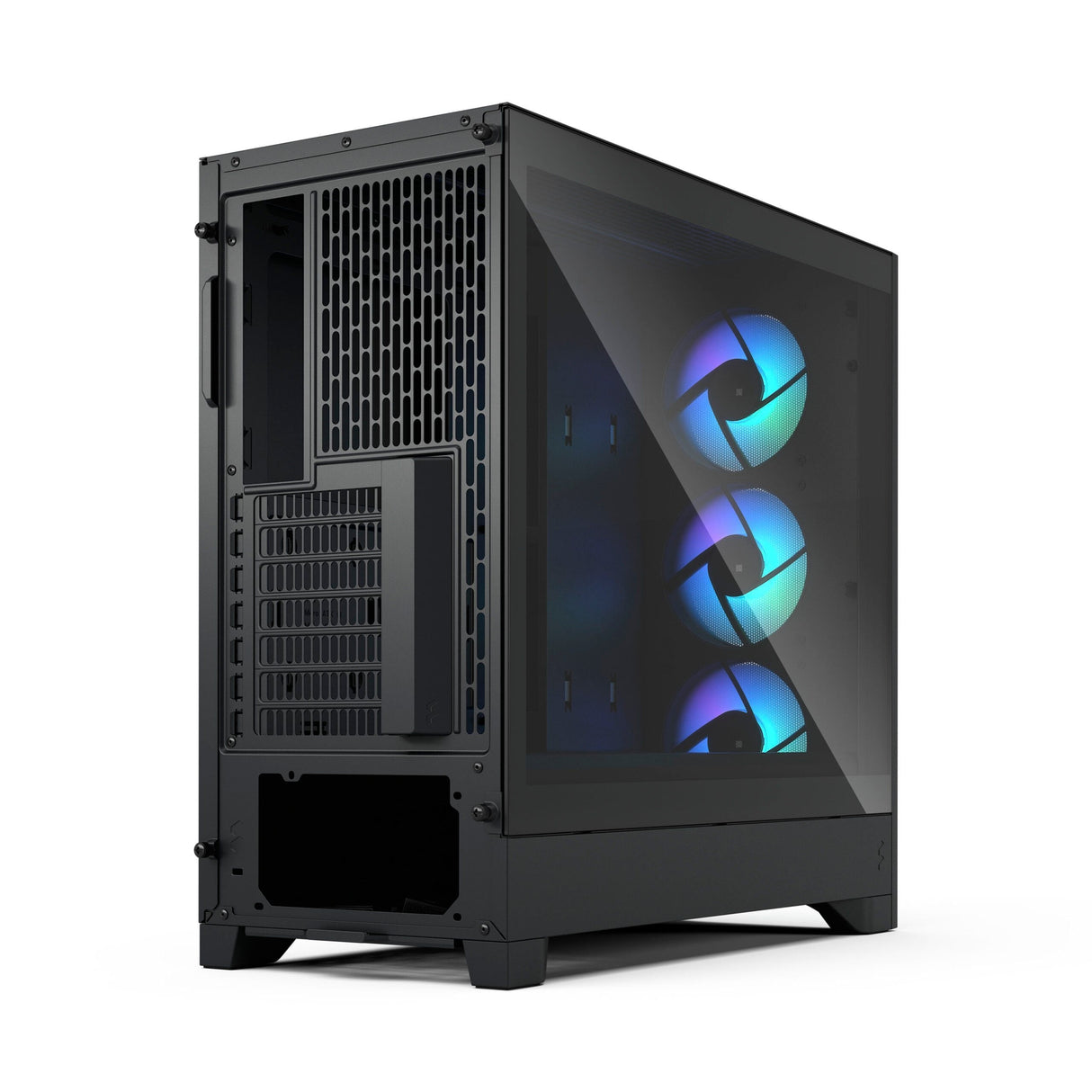 Caja  Pc Fractal Pop 2 Air Black Tg Rgb Fd-C-Poa2a-03