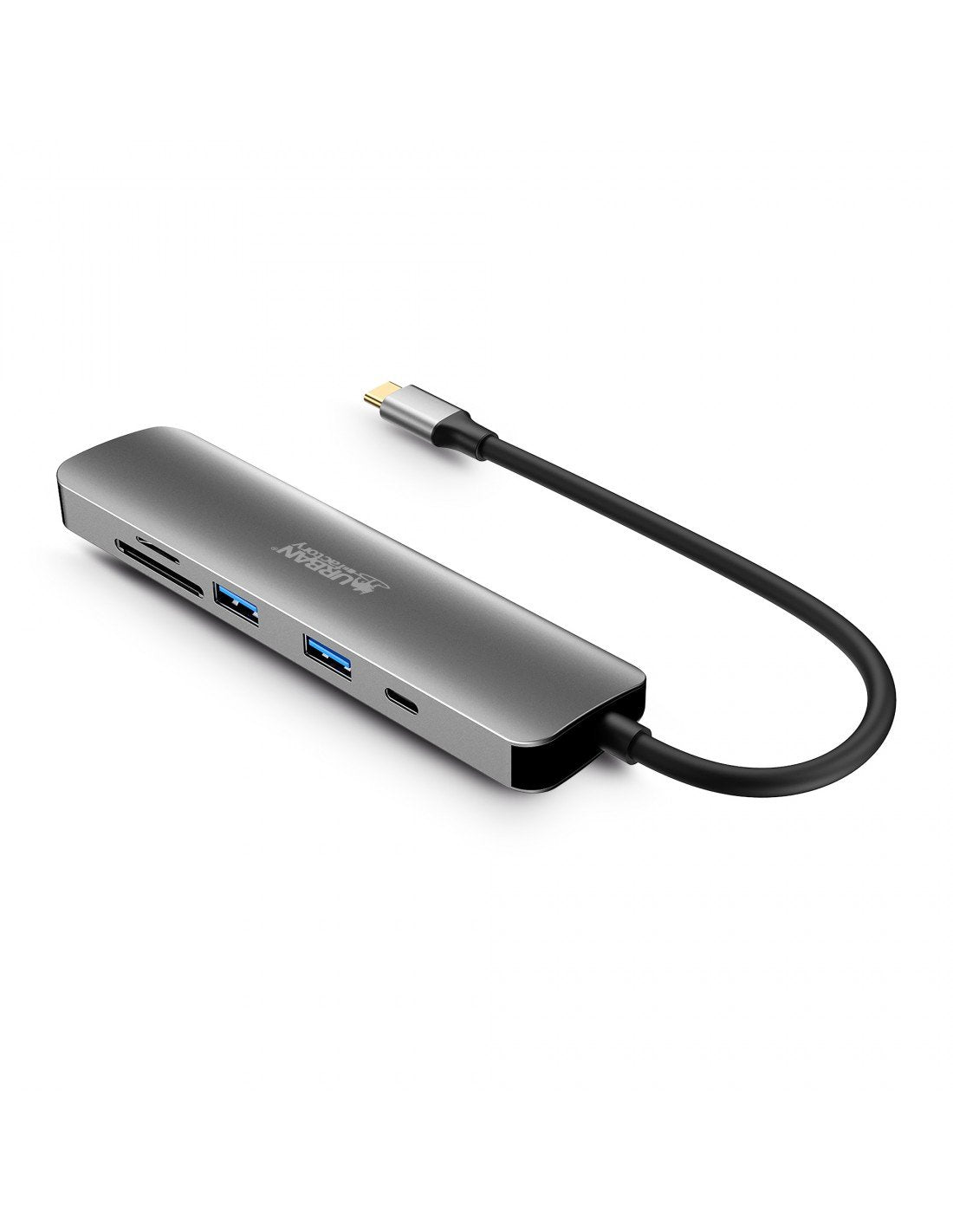 EAN 3760170884639 - Urban Factory MHC45UF base para portátil y replicador de puertos Alámbrico USB 3.2 Gen 1 (3.1 Gen 1) Type imagen 1
