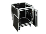 Roadinger Spezial-Kombi-Case Profi Con Rollos 3010999n - Flightcase