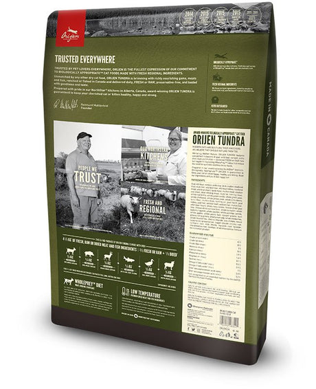EAN 0064992283186 - Orijen Tundra alimento seco para gatos 1,8 kg Adulto Pato, Jabalí imagen 2