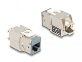 Delock 87896 Módulo Keystone Rj45 Hembra A Lsa Cat.6a Montaje Sin Herramientas Colores Surtidos Juego 8 Piezas