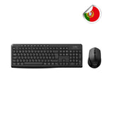 Kit Coolbox Teclado Mmedia + Raton Inalambrico Pt