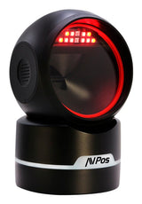 Avpos Avp-M680-2d Lector De Codigos De Sobremesa - Escaneo Automatico - Lectura De Codigos 1d, 2d Y Qr - Usb Y Serie -
