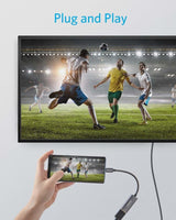Anker A83120a1 Adaptador Gráfico Usb-C A Hdmi Negro, Gris