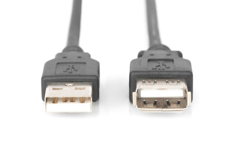 EAN 4016032283188 - Digitus AK-300202-018-S cable USB 1,8 m USB A Negro imagen 2
