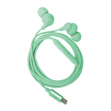 Auriculares Cable Usb-C Verde
