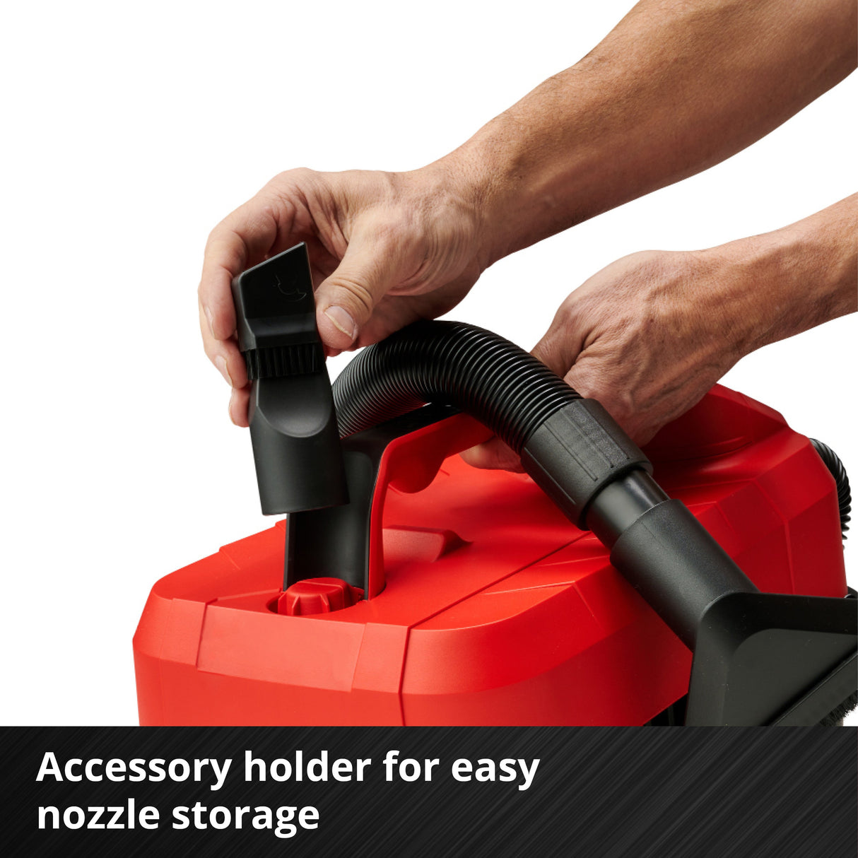 EAN 4006825640274 - Einhell TE-VC 18/10 Li-Solo 10 L Negro, Rojo imagen 8