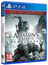 Juego Assassins Creed Iii Remastered Playstation 4