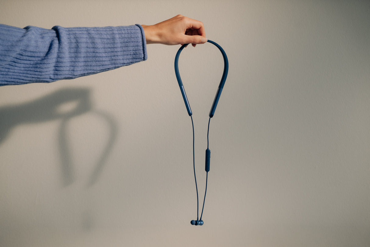 Trusound Pro Neckband  Earbuds, Blue