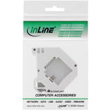 Montaje Keystone Inline Para Carril Din, 1 Puerto, Gris Claro