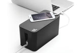 Cablebox Mini Escritorio Caja De Cables Negro