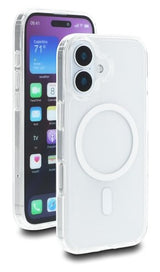 Delock Schutzhülle Para Iphone 17 Kompatibel Con Magsafe Transparente-Weiss