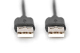 Assmann Electronic Usb A, 3m Cable Usb 2.0 Negro