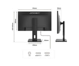 EAN 4589511165447 - JAPANNEXT JN-27IPS4FLWQHDR-HSP pantalla para PC 68,6 cm (27") 2560 x 1440 Pixeles Wide Quad HD LCD Negro imagen 7