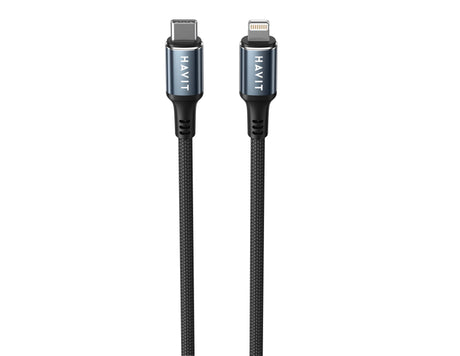 EAN 6939119039783 - Havit 6939119039783 cable de conector Lightning 1 m Negro imagen 2