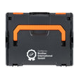 EAN 4262403288560 - Brother ZPTOUCHLBOXXKOMPL caja para equipo Portaaccesorios de viaje rígido Negro, Naranja imagen 1