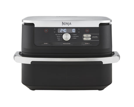 EAN 0622356270373 - Ninja AF500EU freidora Doble 10,4 L Independiente 2470 W Freidora de aire caliente Negro, Acero inoxidabl imagen 5