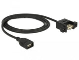Delock Cable Usb 2.0 Typ-A Buchse > Usb 2.0 Typ-A Buchse Zum Einbau 1 M
