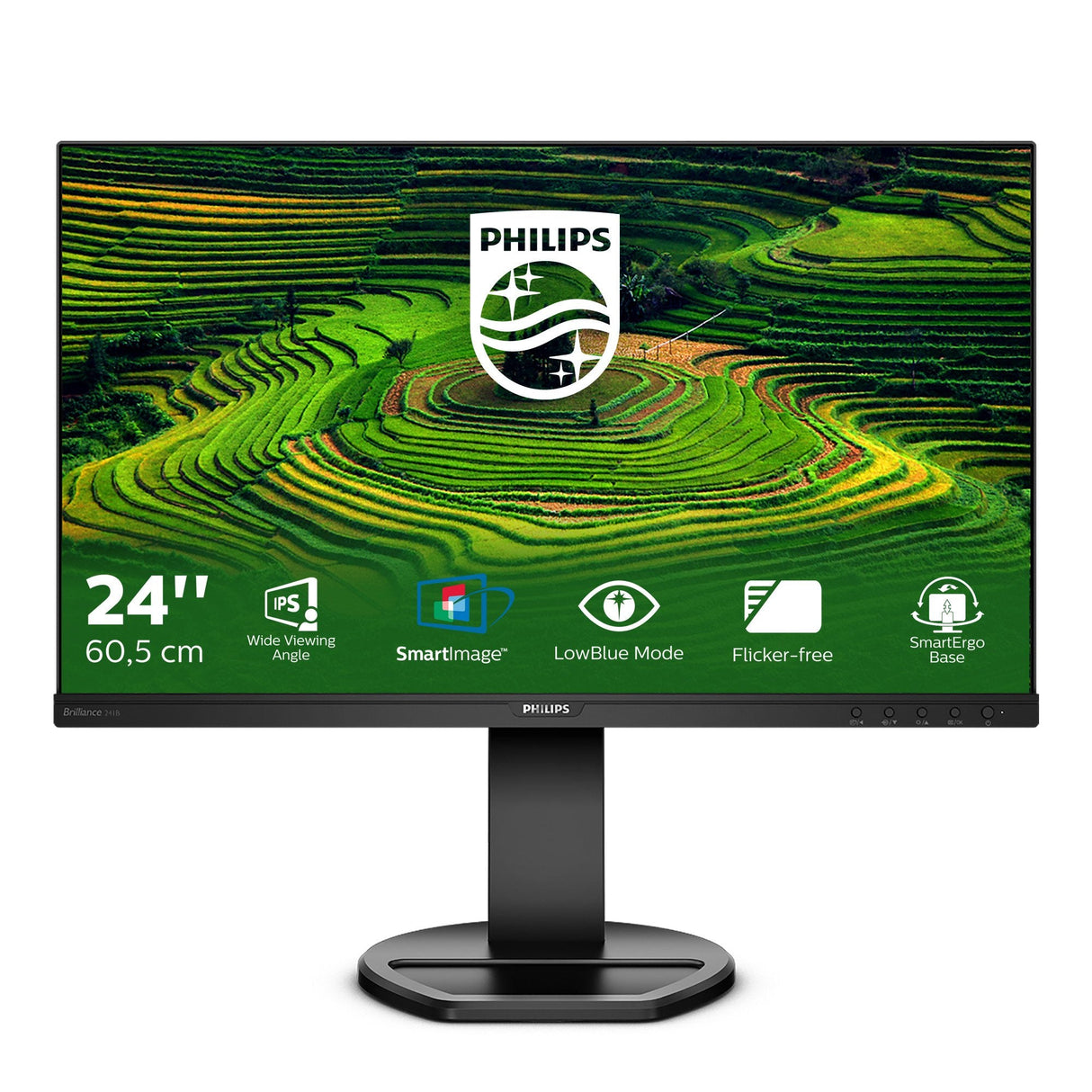 EAN 8712581756413 - Philips B Line 241B8QJEB/00 LED display 60,5 cm (23.8") 1920 x 1080 Pixeles Full HD Negro imagen 1