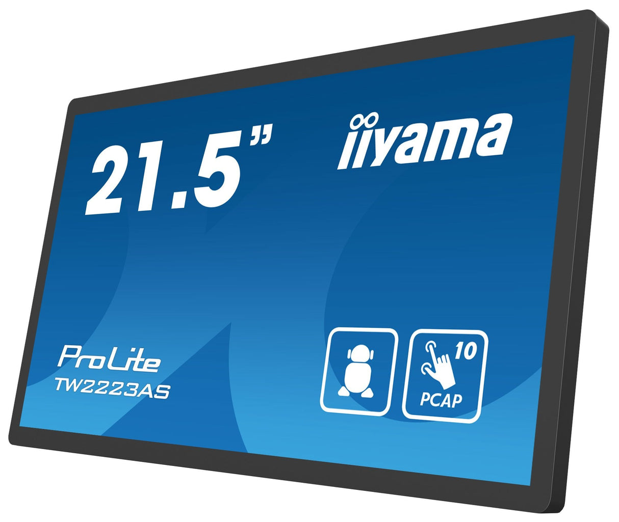 Monitor Iiyama Prolite Tw2223as-B2  (21.5") Full Hd Pantalla Táctil Negro