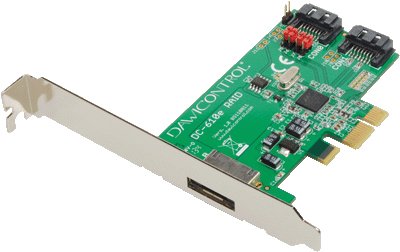 Tarjeta Pci Dawicontrol Pci-E Dc-610e Raid 2 Canales Sata3 6g Es