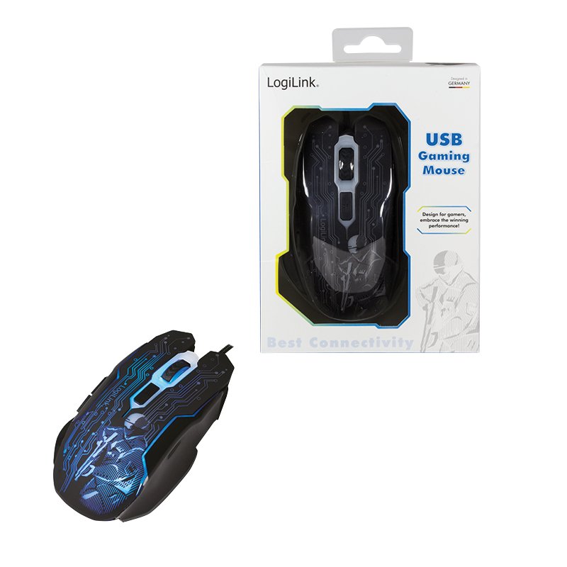 EAN 4052792041385 - LogiLink ID0137 ratón Juego Ambidextro USB tipo A Óptico 2400 DPI imagen 16