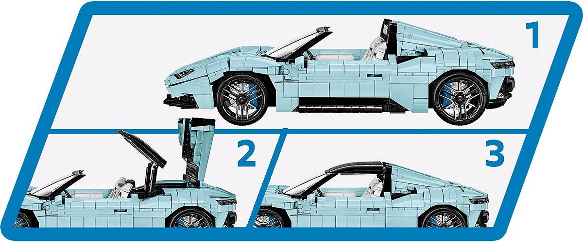 Cobi Maserati Mc20 Cielo Executive Edition, Juguete De Construcción Cobi-24351