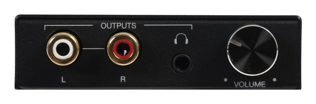 Convertidor De Audio Fonestar Fo-42dav Entrada Toslink Y Rca Salida 2x Rca 1x Jack 3.5