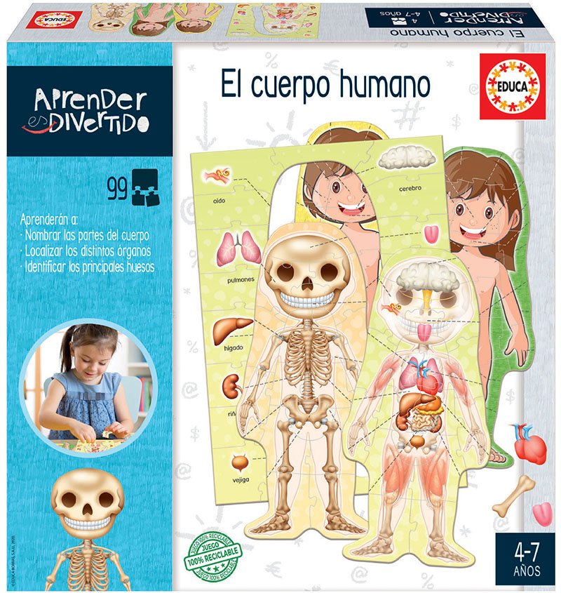 Educa - Aprender Es Divertido: El Cuerpo Humano