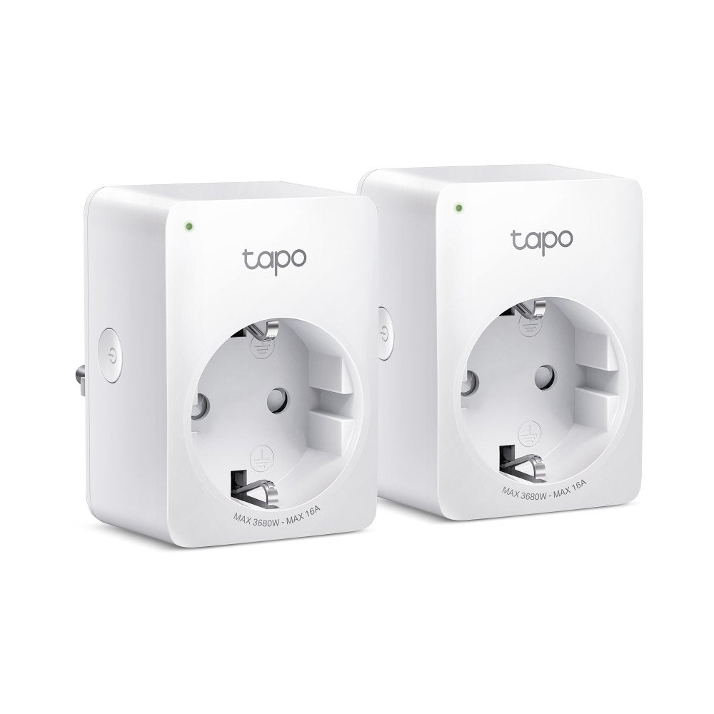 Tapo P110 (2-Pack) - Enchufe Inteligente Wi-Fi Compatible Con Alexa Y Google Home
