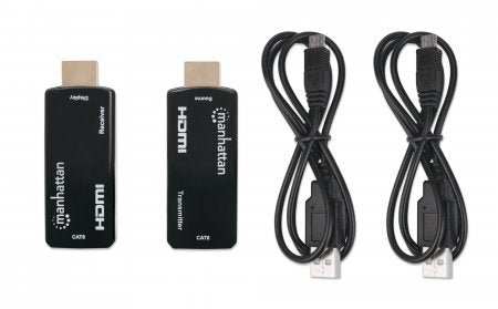 Kit Extensor Hdmi A Través De Ethernet Compacto 1080p Manhattan