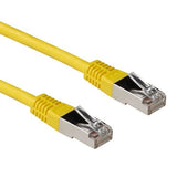 Amarillo 3 Meter Lszh Sftp Cat6a Patch Cable With Rj45 Connectors
