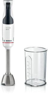 Batidora De Mano Bosch Msm4w210  Ergomaster, 600 W, Blanco