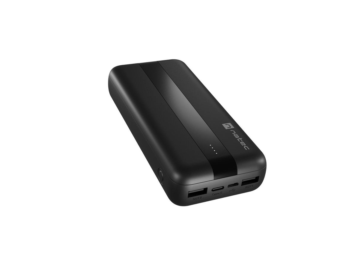 Natec Powerbank Trevi 20000mah 2x Usb-A + 1x  Usb-C