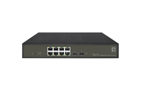 EAN 4015867229217 - LevelOne GES-2110P switch Gestionado L2 Gigabit Ethernet (10/100/1000) Energía sobre Ethernet (PoE) Negro imagen 1