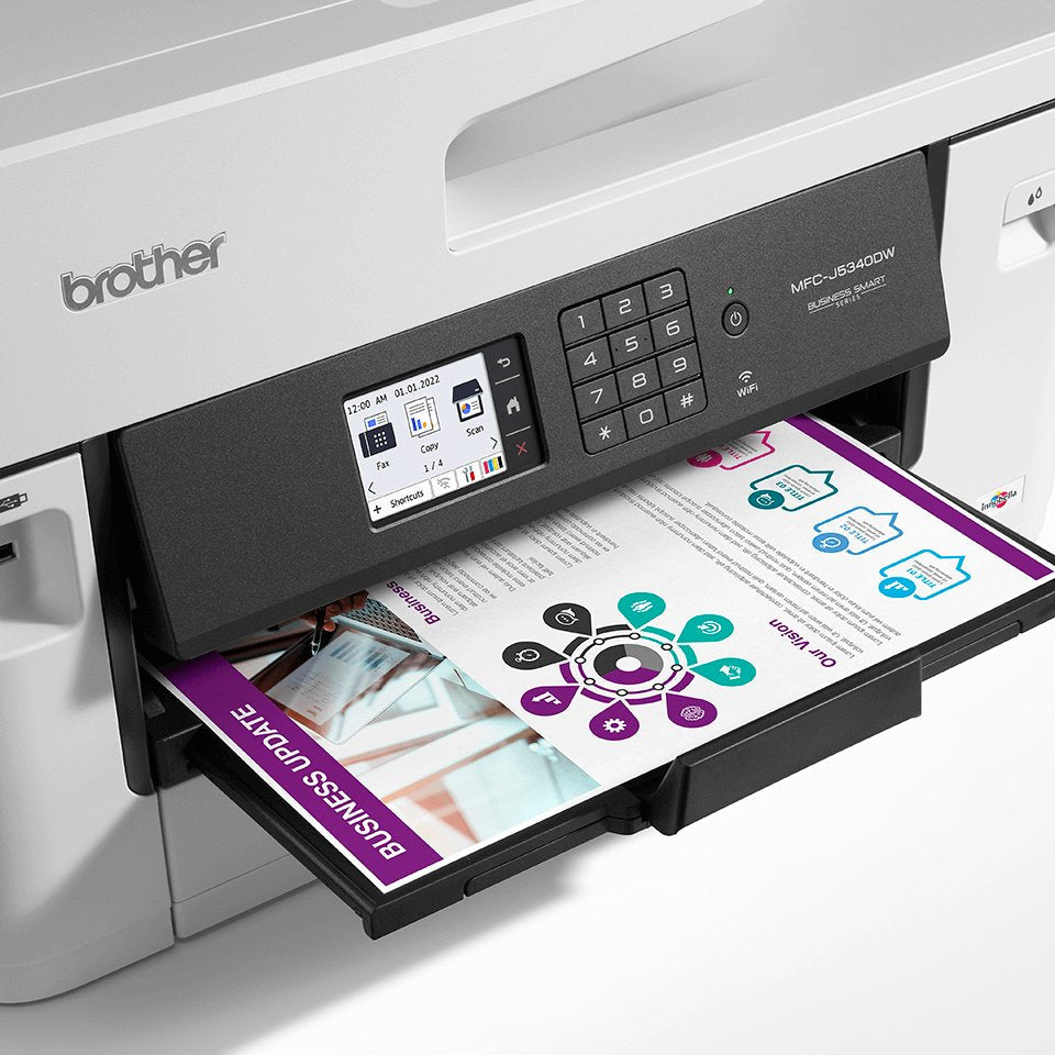 Multifunción A3 Brother Mfc-J5340dw Wifi Fax Dúplex Blanca