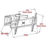 EAN 5902115404276 - ART RAMT AR-52 soporte para TV imagen 6