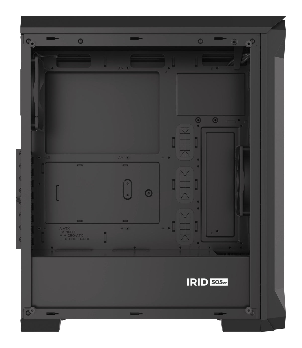 Caja Pc Natec Gaming Genesis Irid 505 Atx 2xusb 3.0 2xusb 2.0 S/F Cristal Templado