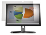3m Filtro Antirreflejos De Para Monitor De Escritorio Con Pantalla Panorámica De 24"