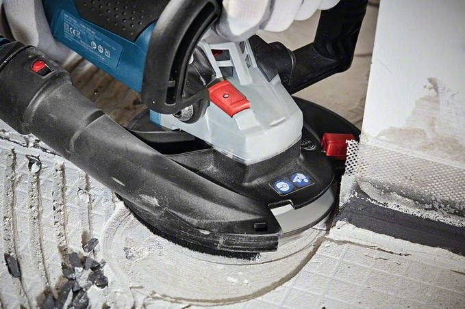 Amoladora  Bosch Professional De Hormigón Gbr 15 Cag Professional Azul, L-Boxx 238, 1500 Vatios 601776001