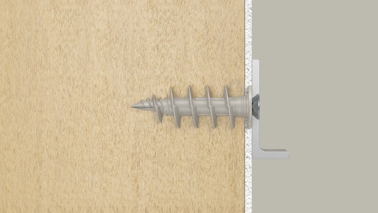 Tacos Aislantes Fischer Fid Ii 50 Mm Blanco, 50 Unidades 570347