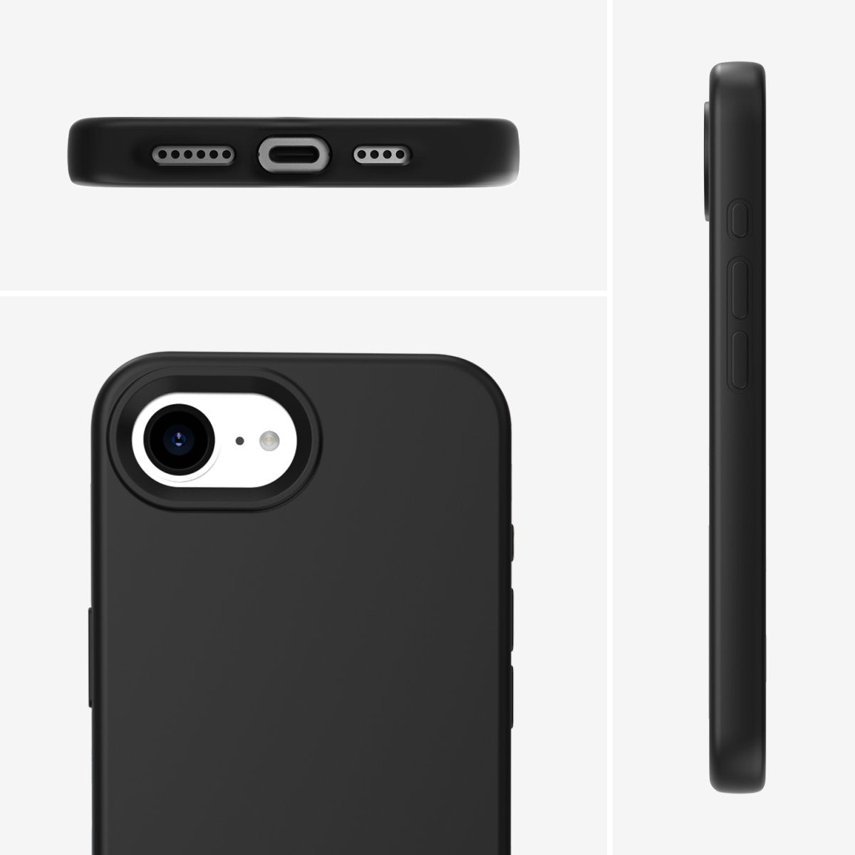 4smarts Funda De Silicona Cupertino Para Apple Iphone 16e Magsafe-Kompatibel